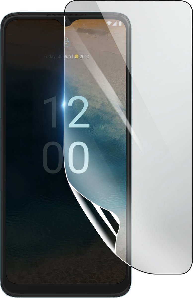3mk, Geschikt voor Nokia G22, Schokbestendige Hydrogel Screenprotector, Transparant