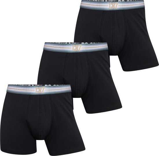 CR7 Cristiano Ronaldo CR7 3-Pack Men's Cotton Trunk heren Onderbroeken