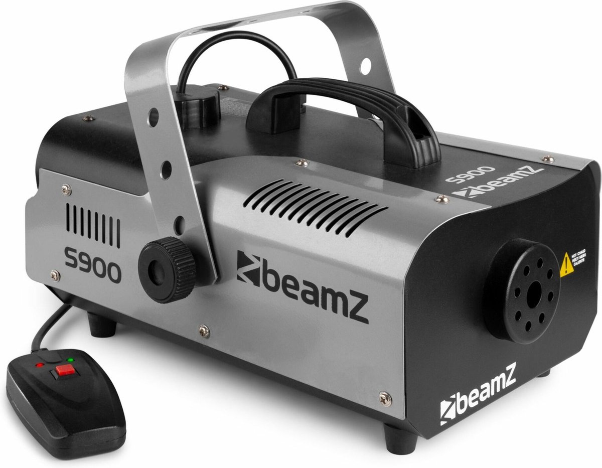 Rookmachine - BeamZ S900 rookmachine 900W incl. afstandsbediening - BeamZ