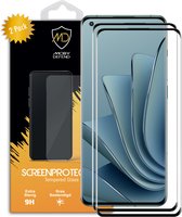 2-Pack OnePlus 10 Pro Screenprotectors - MobyDefend Screensaver Met Zwarte Randen - Gehard Glas - Glasplaatjes Geschikt Voor OnePlus 10 Pro