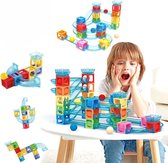 Magnetische Knikkerbaan – 36 Stuks Knikkerbaan - Magnetisch Speelgoed - Magnetic Tiles – Knikkers – Constructiespeelgoed Voor Leeftijd 3 t/m 12 Jaar - Cadeau Kind