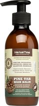 Herbal Time Baume capillaire en résine de pin – Soulage intensément l'eczéma/psoriasis/pellicules/démangeaisons/cuir chevelu sensible – 240 ml