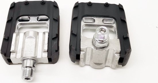 Voltano Flexifold Vouwpedalen - Zwart - Fietspedalen Vouw - Aluminium - Antislip - Universeel - Reflectie van Voltano — afbeelding 5
