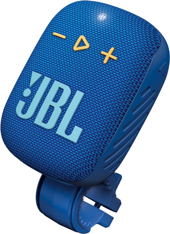 JBL Wind 3S - Draagbare Mini Bluetooth Speaker - Waterdicht - met gratis Handlebar-mount - Blauw van Merkloos — afbeelding 4