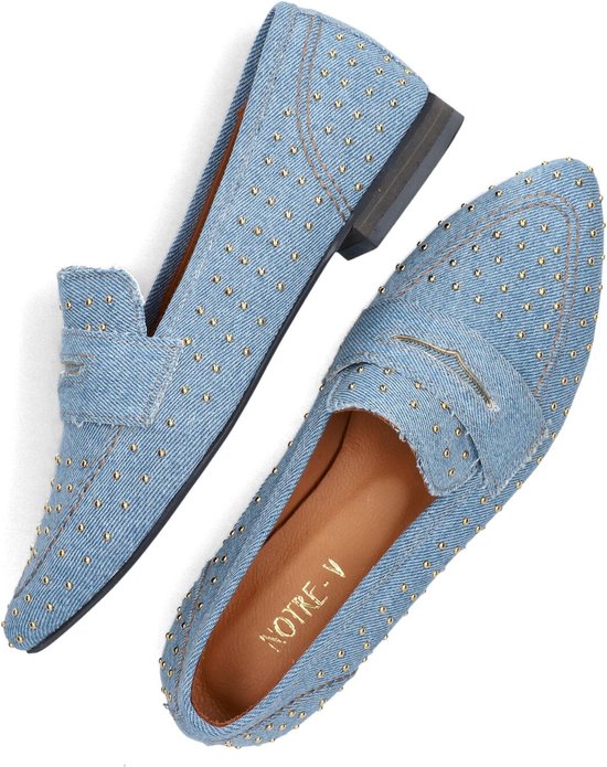 Notre-V 4625 Loafers - Instappers - Dames - Blauw - Maat 43