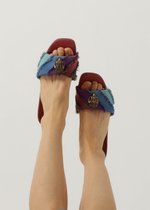 Kurt Geiger London Kensington Flat Sandal Slippers - Dames - Multi - Maat 39