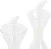 Olie en azijnset DKD Home Decor 200 ml 19,5 x 10 x 23,5 cm Metaal Transparant 2 Stuks Borosilicaatglas