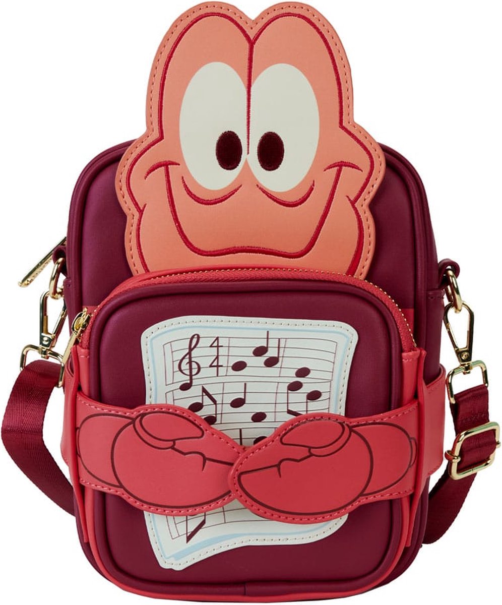 Disney Loungefly Passport Bag The Little Mermaid Sebastian