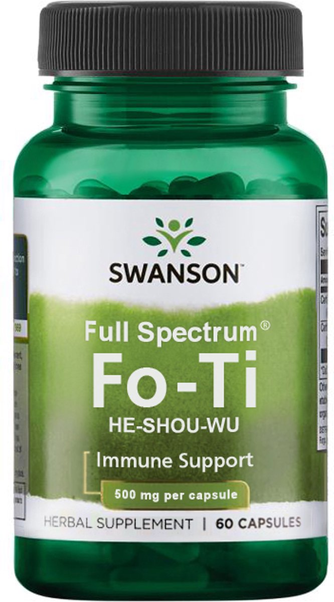 Swanson Health Fo-Ti - 60 capsules