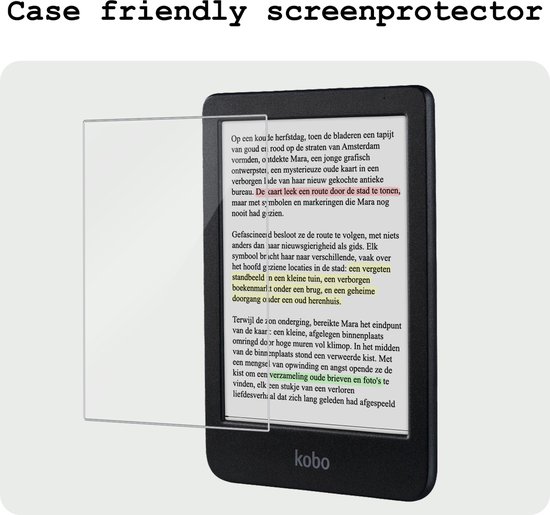 Protecteur d'écran adapté au protecteur d'écran Kobo Clara Color en Tempered Glass - Protecteur d'écran adapté au protecteur d'écran Kobo Clara Color