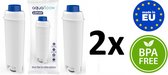 Bol.com 2 x Aqua_Floow filter vervanging voor Delonghi Dinamica Magnifica koffiemachine - vervanging Dinamica Plus Dinamica Magn... aanbieding
