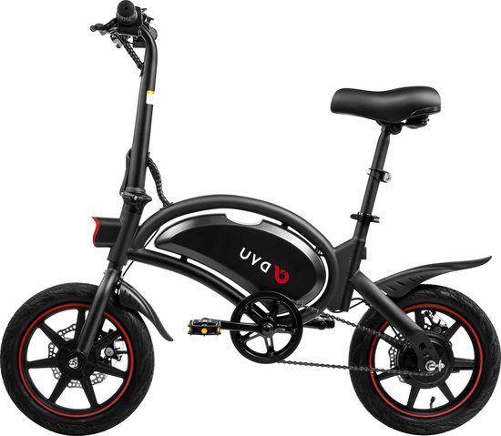 DYU D3F Opvouwbare e-bike 250 Watt motorvermogen topsnelheid 25 km/u