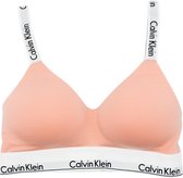 BH gorge Femme Calvin Klein Light Lined Bralette - Rose Corail - Taille M