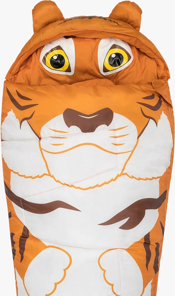 Highlander Kids Slaapzak Mummymodel (6°C) - Tijger van Highlander — afbeelding 4