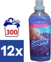 Soupline Wasverzachter Lavendel - 12 x 630 ml (300 wasbeurten)
