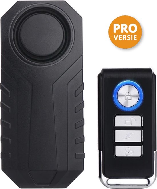 LTMT® - Fietsalarm met Bevestigingsset- Fatbike alarm - Fietsalarm met afstandsbediening - 113DB - IP65 - Fietsalarm voor E Bike - Fatbike - Bike Alarm - Fiets Alarm - Alarmsysteem - Alarmsystemen