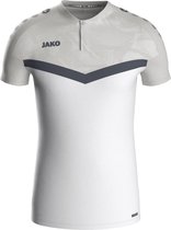 Jako Iconic Polo Hommes - Wit / Gris Doux | Taille: 4XL