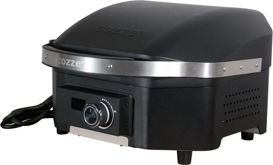 Cozze - Grill E-200 Elektrisch 230V 2200W - Roestvast Staal - Zwart van Cozze — afbeelding 2