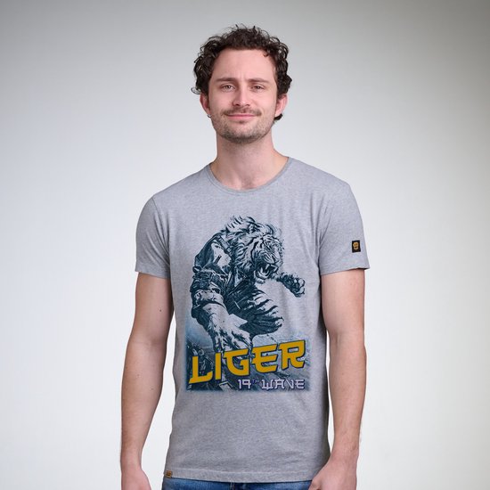 LIGER - Limited Edition van 360 stuks - Francois Veraart - Flying Liger - T-Shirt - Maat S