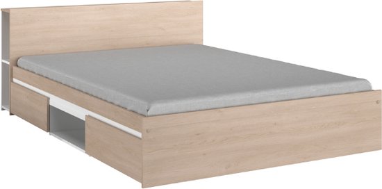 Parisot - Tweepersoonsbed Bruxelles 148cm - 140x190 - Wit