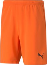 Puma Teamrise Short Heren - Oranje | Maat: 3XL