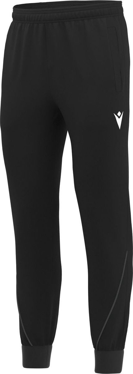 Macron Heracles Polyesterbroek Kinderen - Zwart | Maat: 11-12 Y