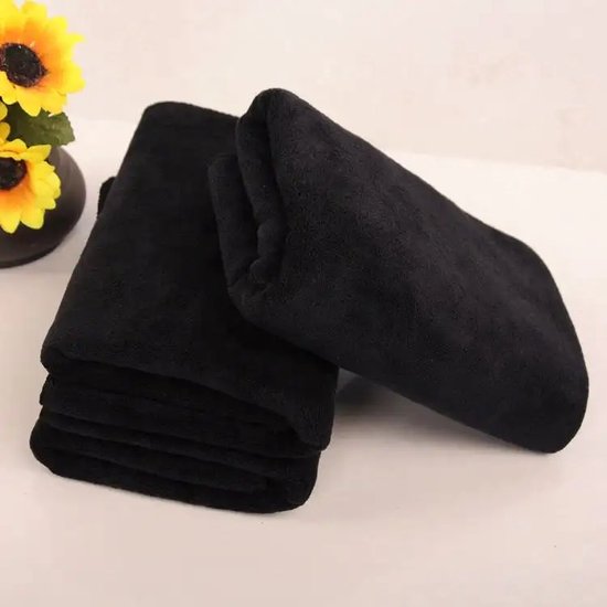 Microvezel Handdoek ! 3 Pack! Handdoek voor Auto, Huis, Kantoor, Badkamer, Keuken 35x75 cm- 3 stuks -ultra absorberend - schoonmaak doek super zacht - handdoeken auto wassen haar drogen kappers