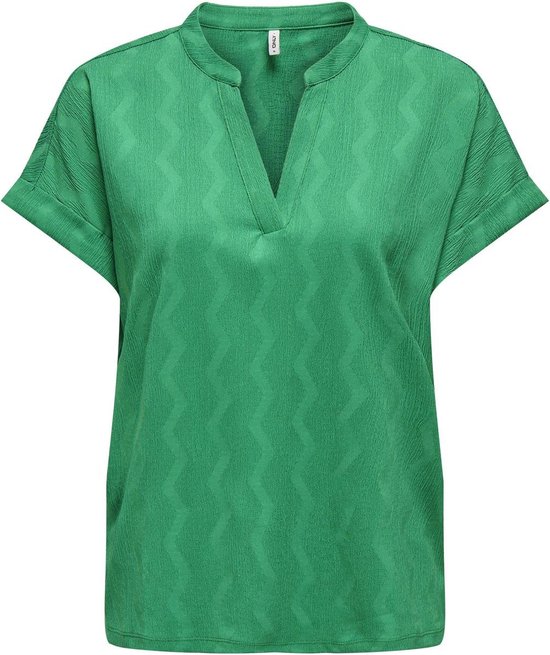 Only T-shirt Onldia S/s V-neck Top Cs Jrs 15320119 Deep Mint Dames Maat - XL