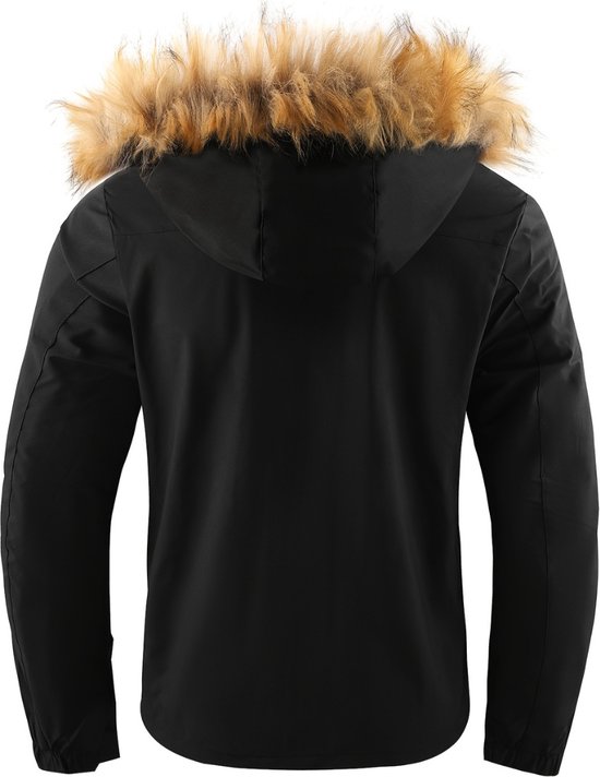 Livano - Veste Chauffante - Veste Chauffante - Veste Thermo - Vêtement Électrique - Veste Chauffage - Vêtements Capuche - Homme - Taille L - Zwart - Hiver