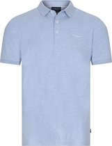 Cavallaro Napoli - Bavegio Poloshirt Lichtblauw - Regular-fit - Heren Poloshirt Maat L