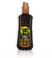 Caribbean Bronze oil spray SPF 15 - Zonnebrandolie - 200 ml - Tanning - Zonnen - Tan - bruin worden