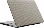 Selencia Geweven Cover Geschikt voor de MacBook Pro 16 inch (2021) / Pro 16 inch (2023) M3 chip - A2485 / A2780 / A2919 - Taupe