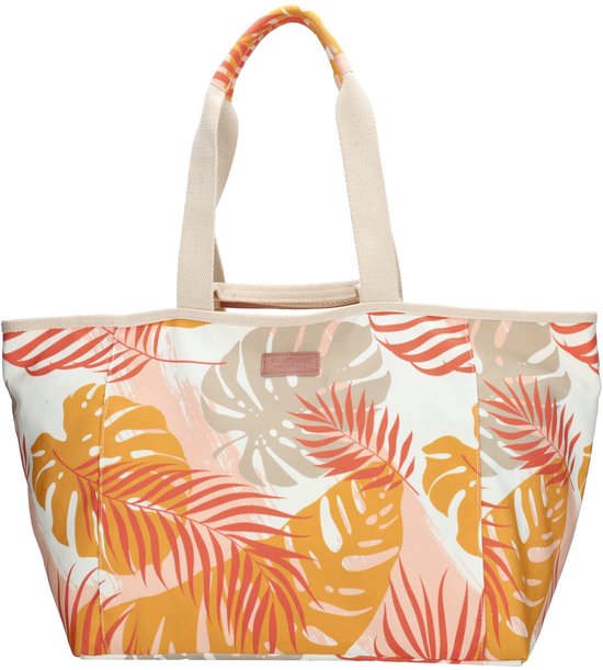 Sac de plage de Leisure PE Florence - Multi Oranje