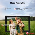 Frameo 10.1" HD IPS touchscreen digitale fotolijst met 16GB opslag.