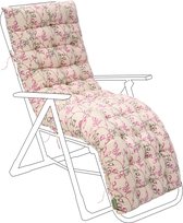 Coussins de chaise-longue longue à vapeur - kussen de chaise longue touffeté - Coussin de chaise longue imprimé - kussen de chaise de jardin inclinable - kussen de transat pour Jardin