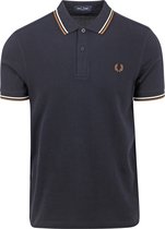 Fred Perry - Polo M3600 Navy U86 - Slim-fit - Heren Poloshirt Maat 3XL