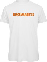 EK t-shirt wit S - Europapameister - soBAD. | EK 2024 | Unisex | T-shirt dames | T-shirt heren | Voetbal