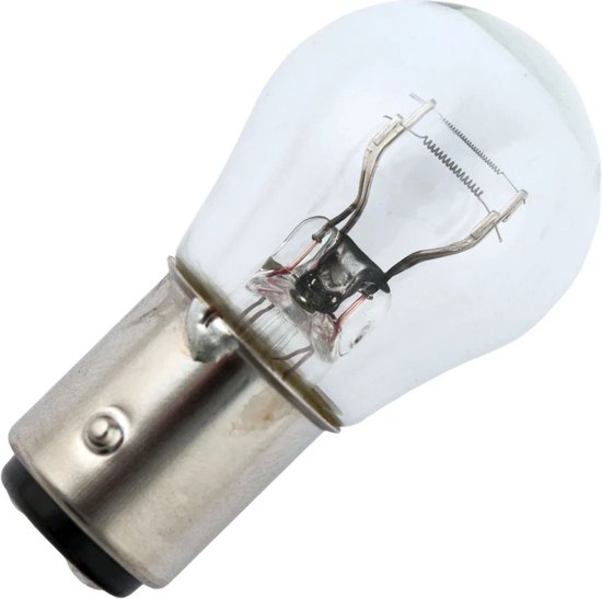 Schiefer Voertuiglamp | Bay15d S25x45 48V 25/10W Helder