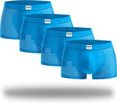 BOXR Underwear - Bamboo Boxershort Heren - 4-Pack - L - Onderbroeken Heren - Bamboe Ondergoed Heren - Zachte Bamboe Boxershorts voor Mannen