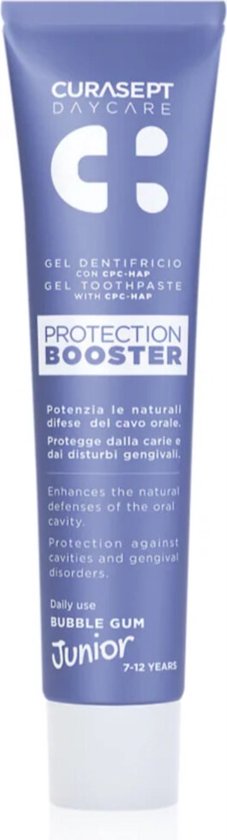 Curasept Daycare Protection Booster Tandpasta Junior Bubble Gum 50 ml