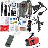 Noodpakket XXL - Survival Kit - Overlevingspakket - Survivalset - Camping Kit - Outdoor Kit - EHBO kit