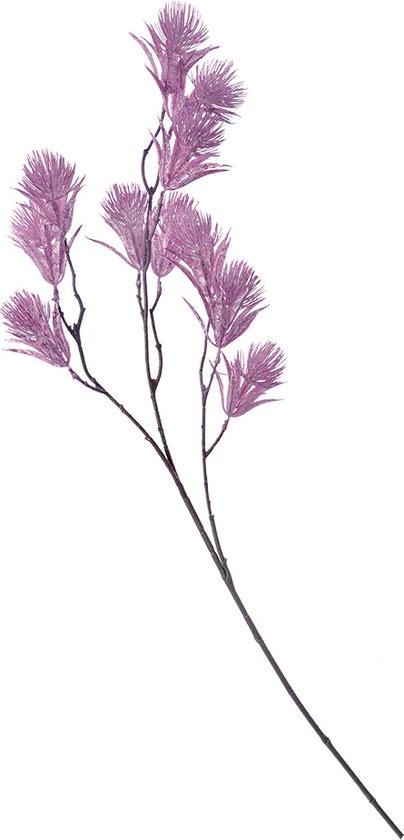 Clayre & Eef Fleur artificielle 88 cm Violet Plastique
