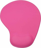 Funny Mouses - Leuke muismat met polssteun (roze) Mousepad - Muismatten - gadget