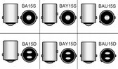 XEOD Lampen set – P21W BA15S LED XTREME Line – Wit licht canbus – Dagrij verlichting DRL - Achterlicht - Achteruitrij Verlichting - Remlicht - P21W - 2 stuks