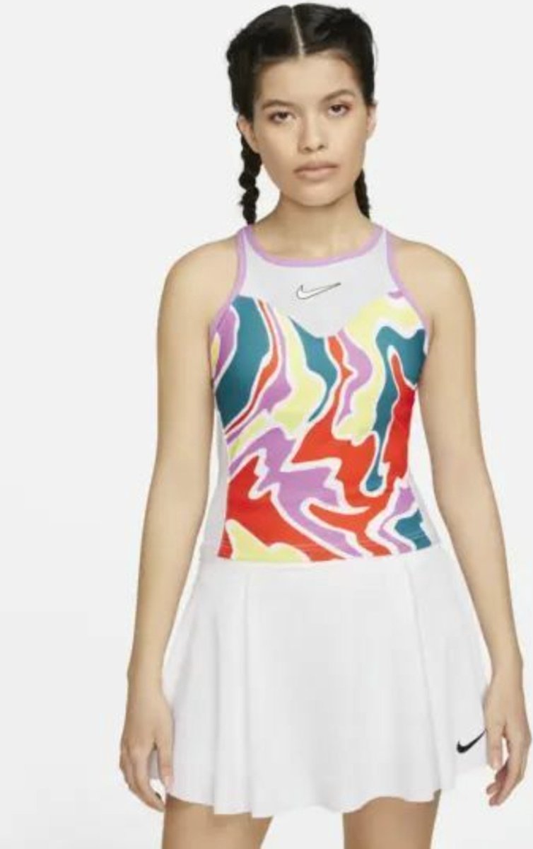 NIKE nikecourt dri-fit slam women’s tank Singlet tennis dames Paars