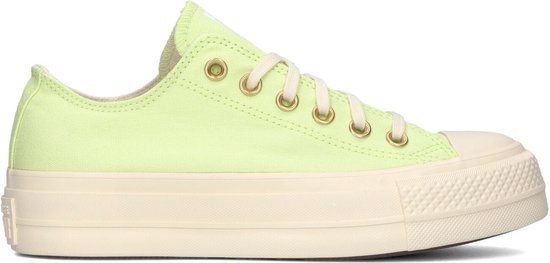 Converse Chuck Taylor All Star Lift Ox Lage sneakers - Dames - Geel - Maat 41,5