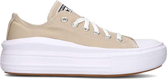 Converse Chuck Taylor All Star Move Low Lage sneakers - Dames - Beige - Maat 35