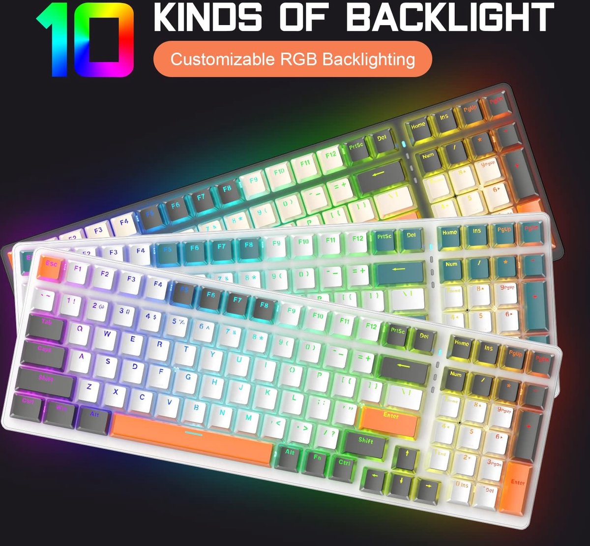 Fuegobird K3 Gaming Toetsenbord thumbnail 4
