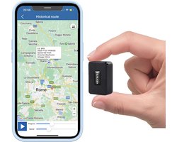 Mini GPS Tracker - Real-time tracking – LIVE APP IOS/ANDROID – Geofence - Trilalarm - 1500 mAh batterij