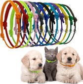 12-delige Pet Products Puppy Pet ID-ring Puppyhalsband